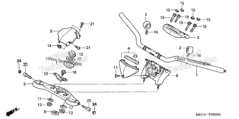 Handlebar + Top Bridge