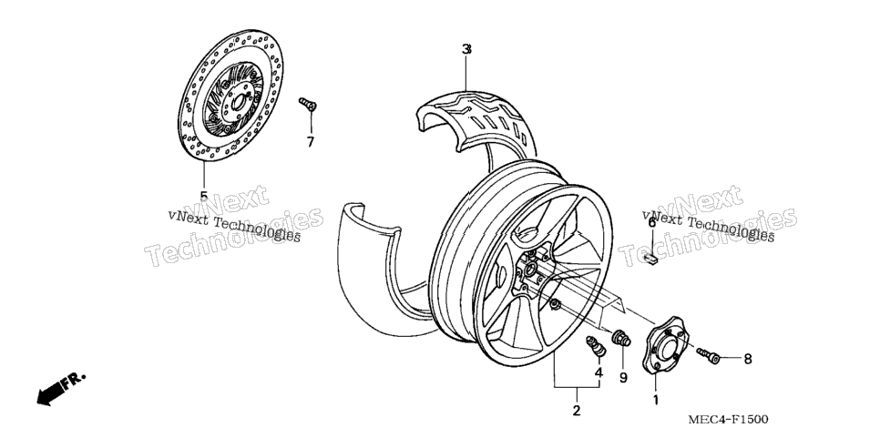 Rear Wheel