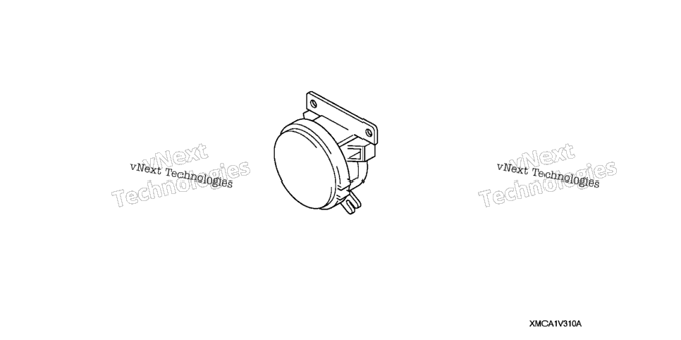 Foglight Lens Assy