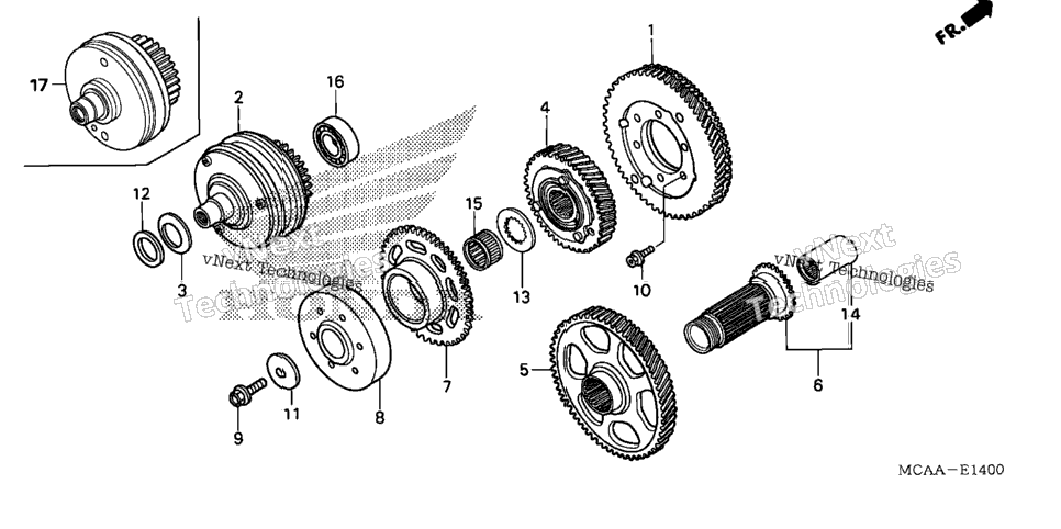 Primary Drive Gear