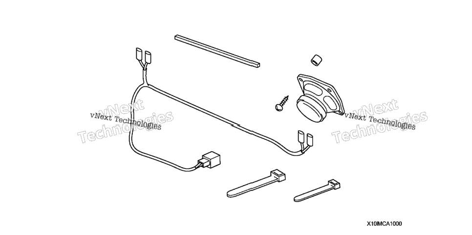 Rear Speaker Kit