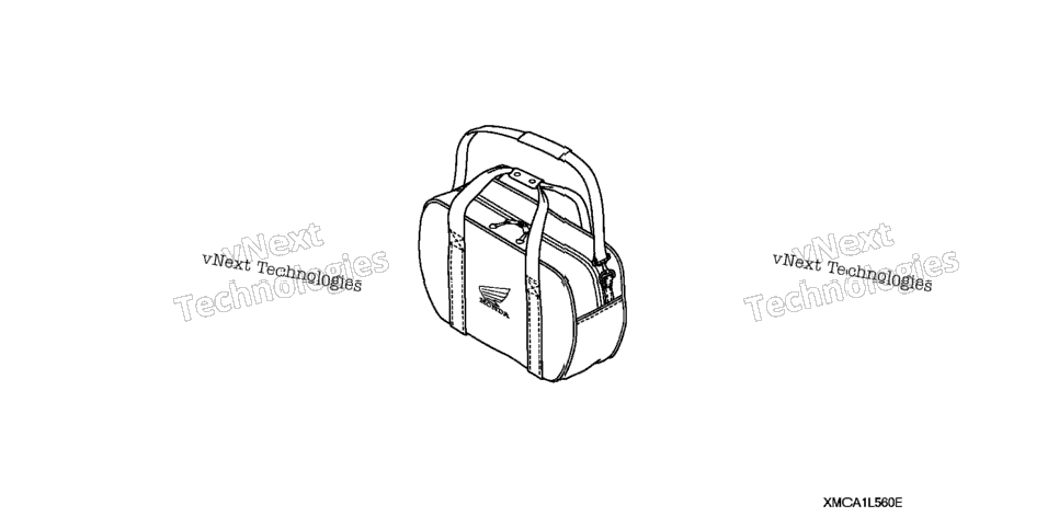 Saddlebag Cooler (W/Honda Logo)