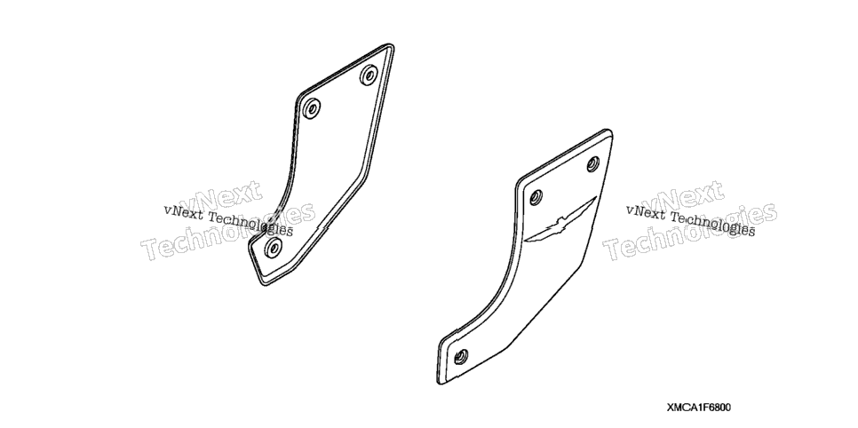 Swingarm Pivot Covers (Chrome W/Gl Logo)