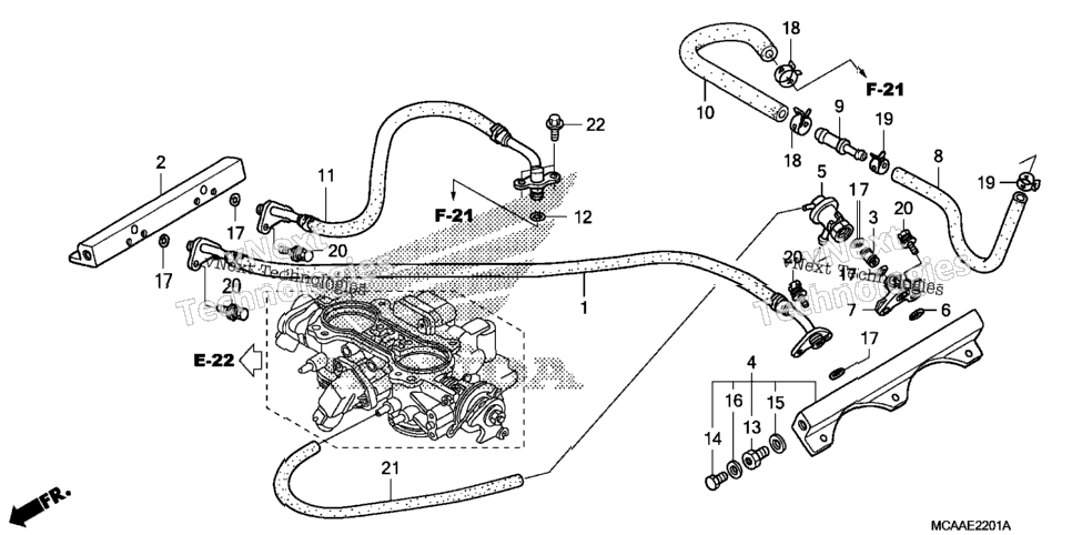 Throttle Body (Tubing)