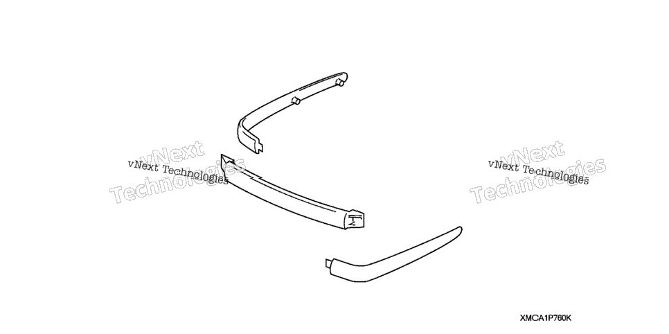 Trunk Molding Kit (Carbon Type)