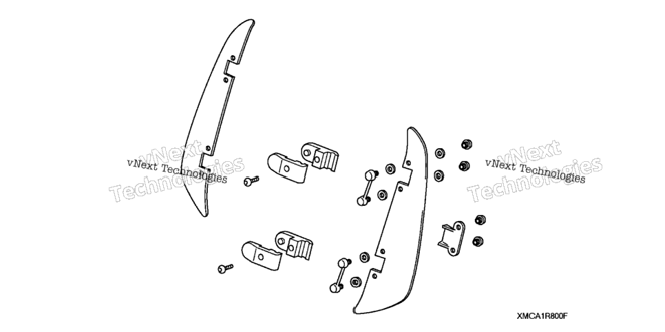 Windshield Air Deflector (Standard)
