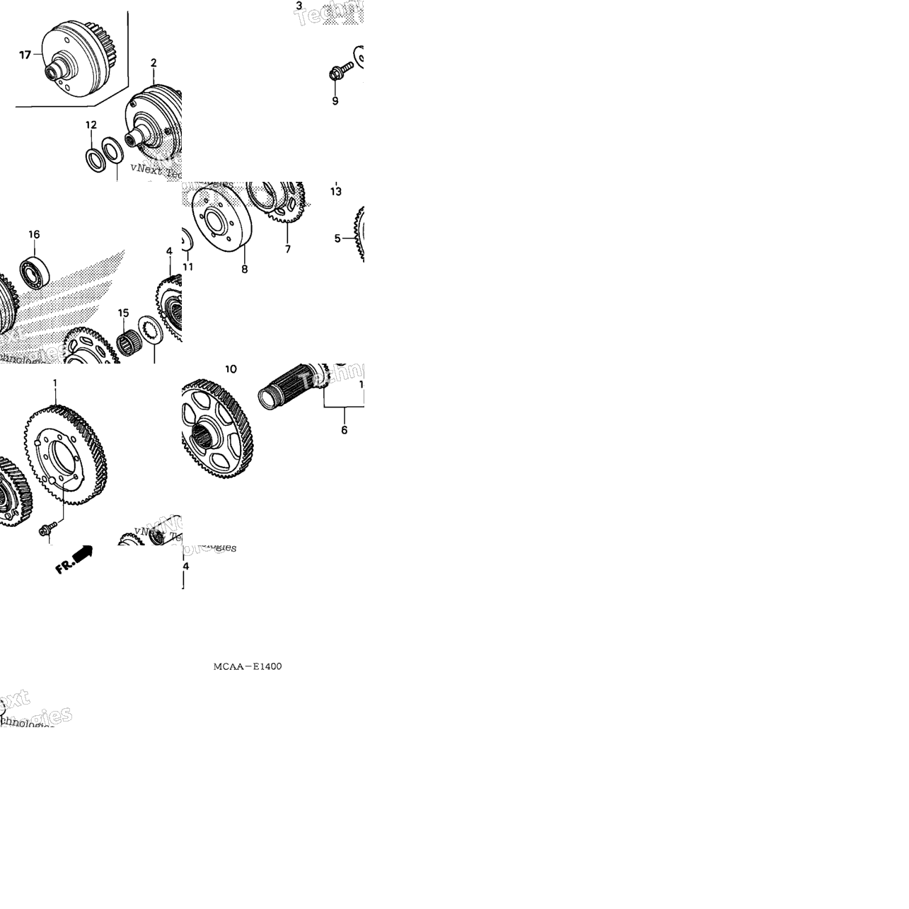 Primary Drive Gear