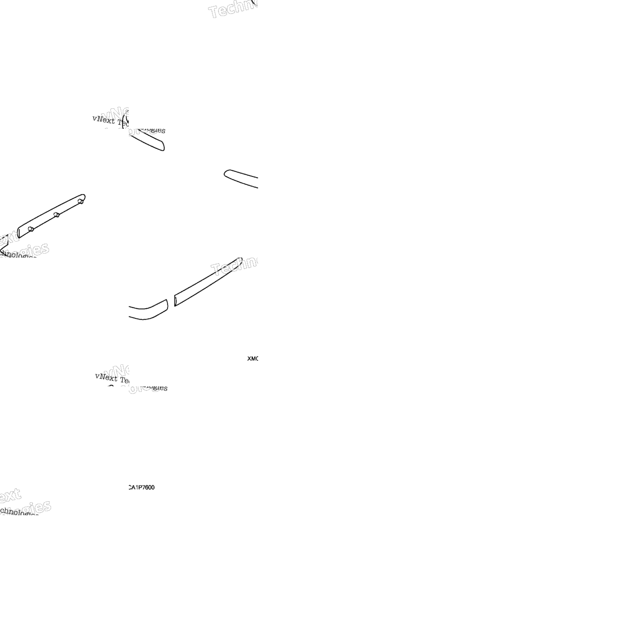 Saddlebag Molding Kit (Chrome)