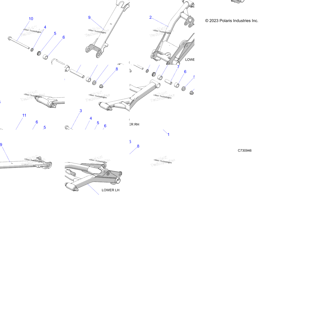 Suspension, Rear Control Arms