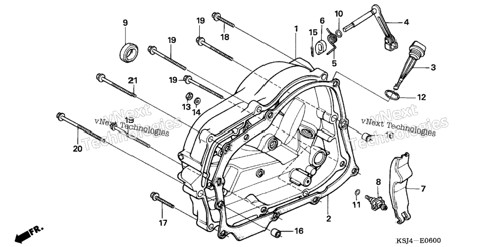 Right Crankcase Cover