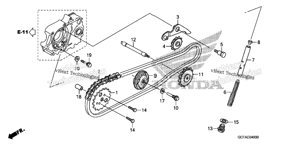 Cam Chain + Tensioner