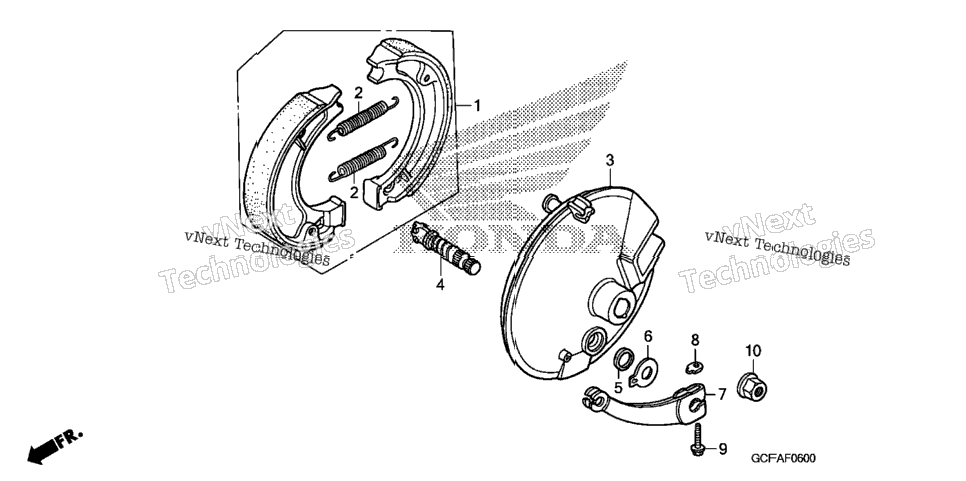 Front Brake Panel