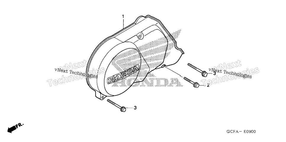 Left Crankcase Cover