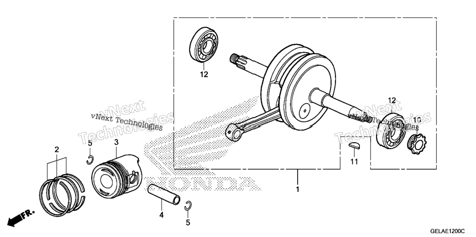 Crankshaft + Piston