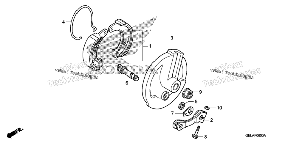 Front Brake Panel