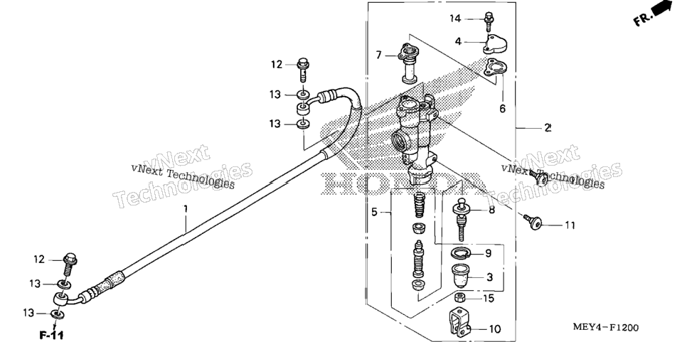 Rear Brake Master Cylinder