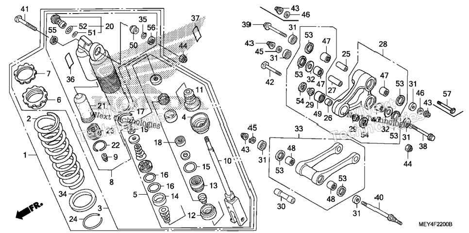 Rear Shock Absorber