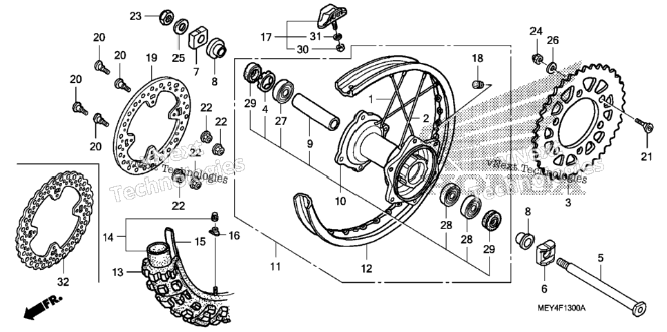 Rear Wheel