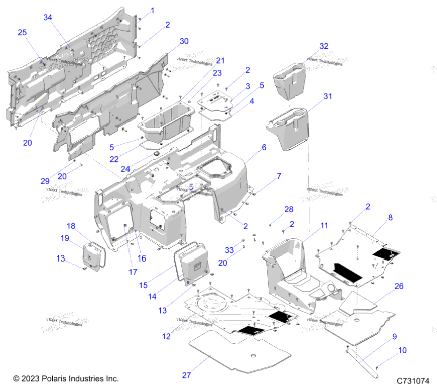 Body, Floor And Rear Closeoff