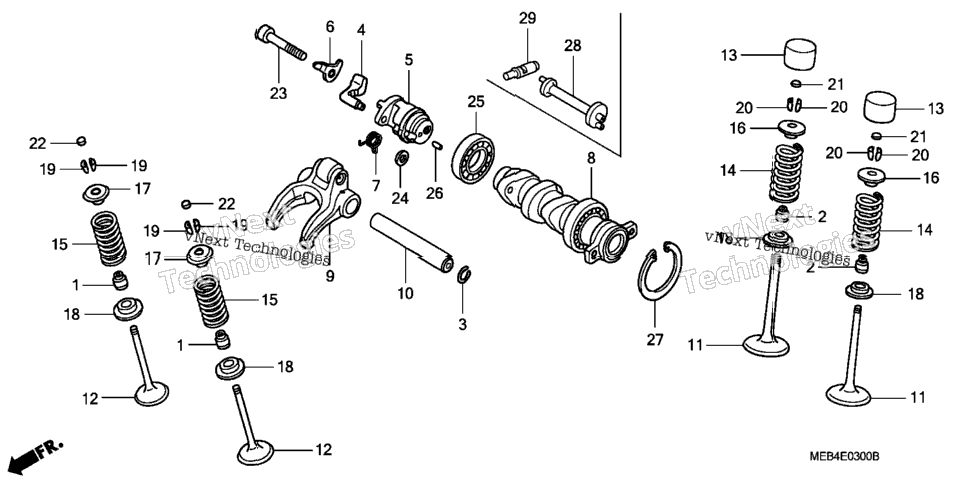 Camshaft + Valve