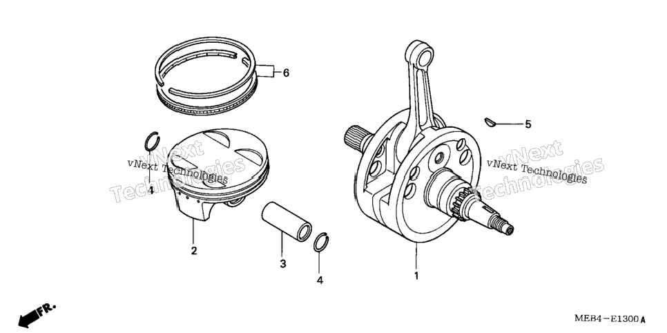 Crankshaft + Piston