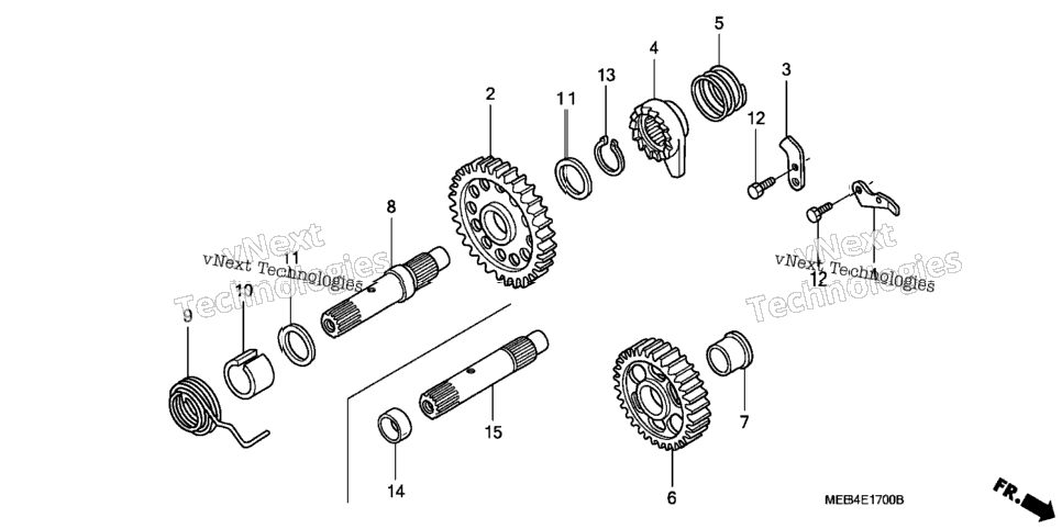 Kick Starter Spindle