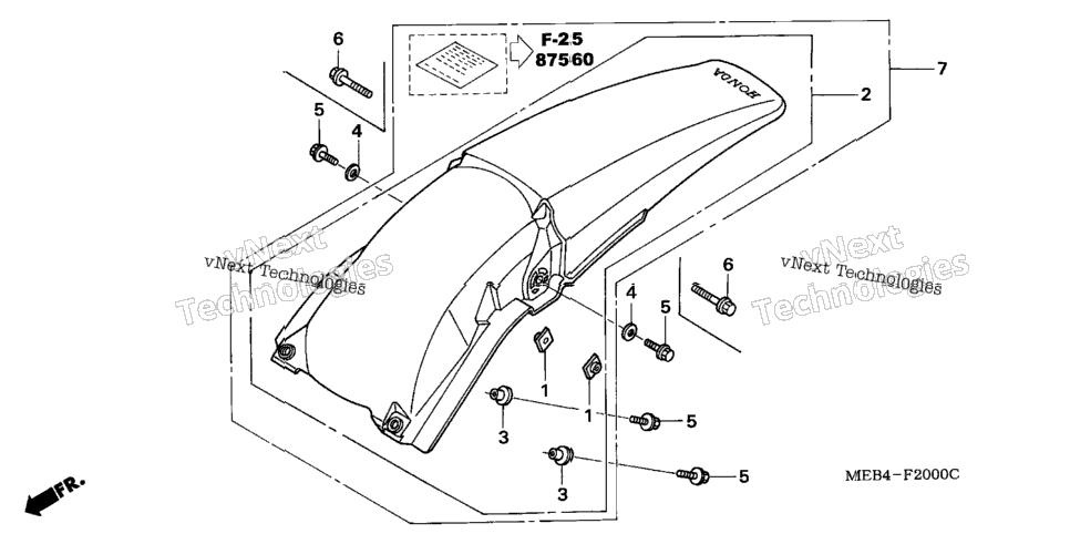 Rear Fender