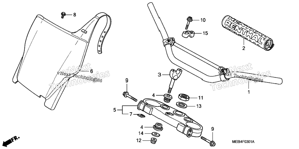 Handlebar + Top Bridge ('04-'07)