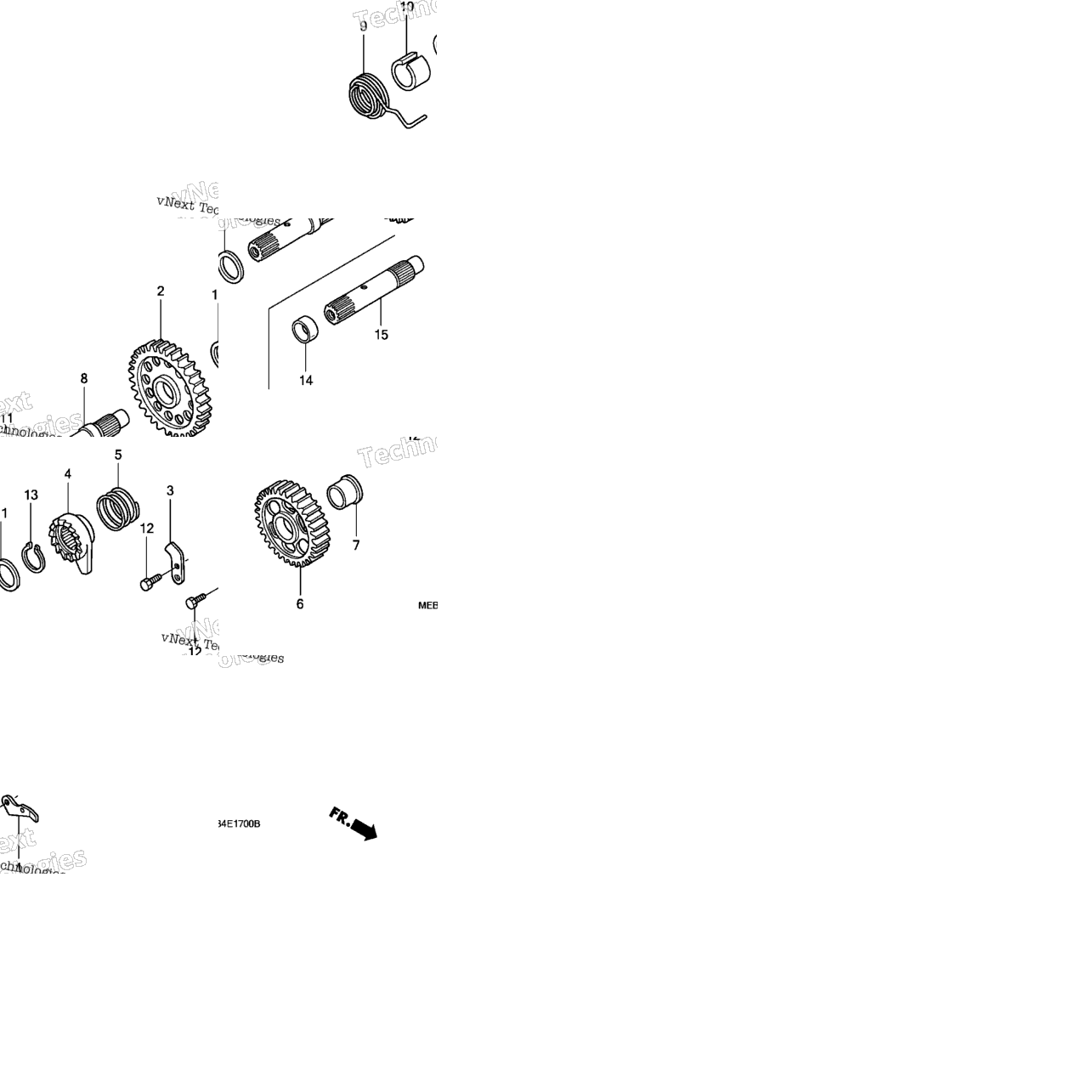 Kick Starter Spindle