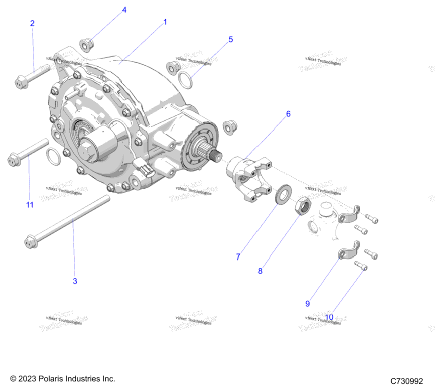 Drive Train, Rear Gearcase Mounting