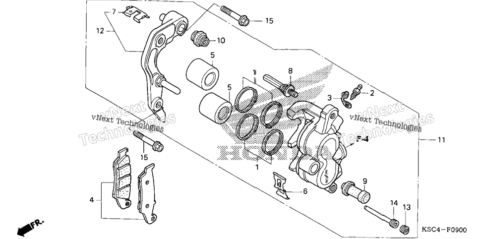 Front Brake Caliper