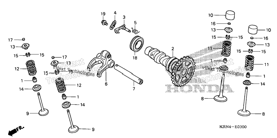 Camshaft + Valve