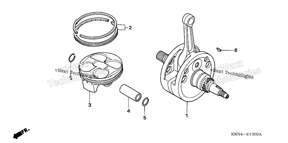 Crankshaft + Piston