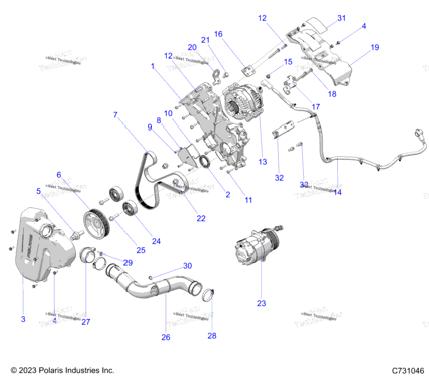 Engine, Alternator