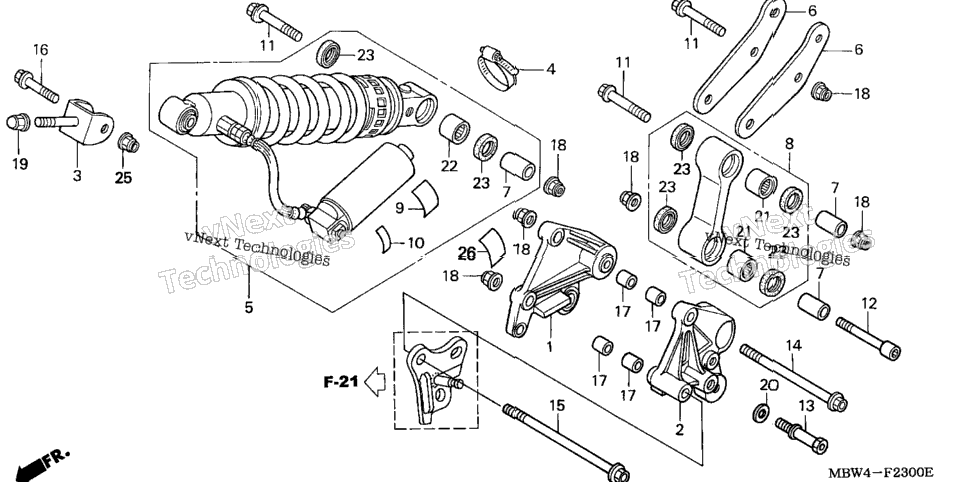 Rear Shock Absorber