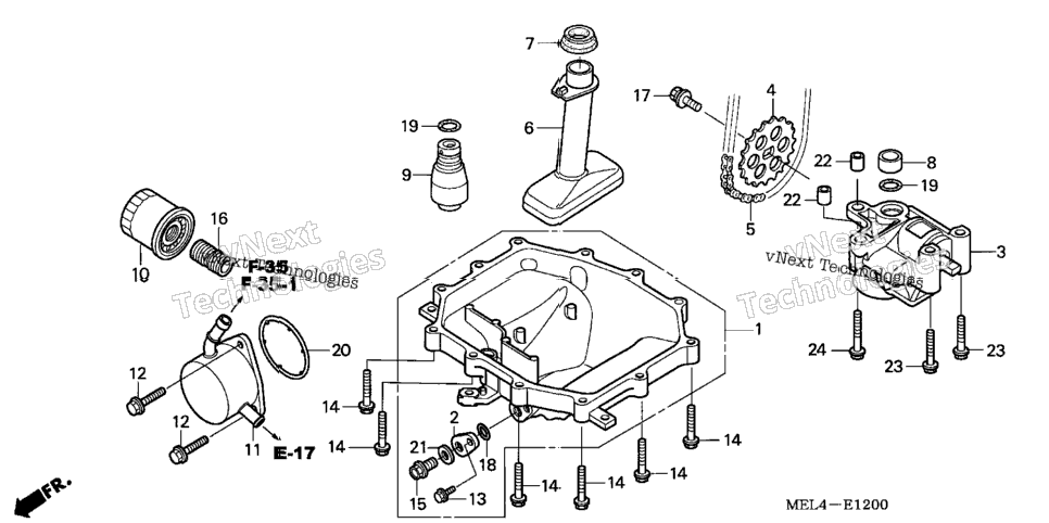 Oil Pan + Oil Pump