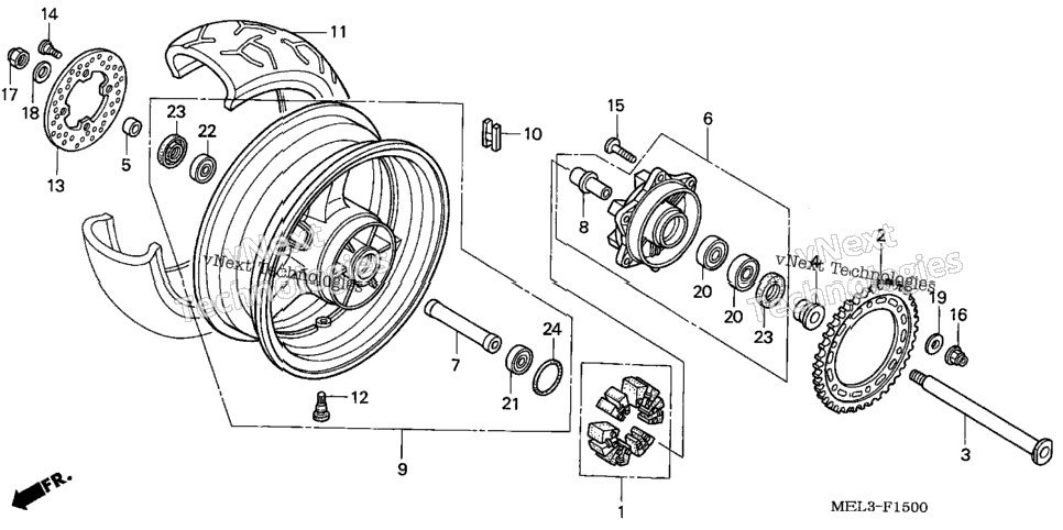 Rear Wheel