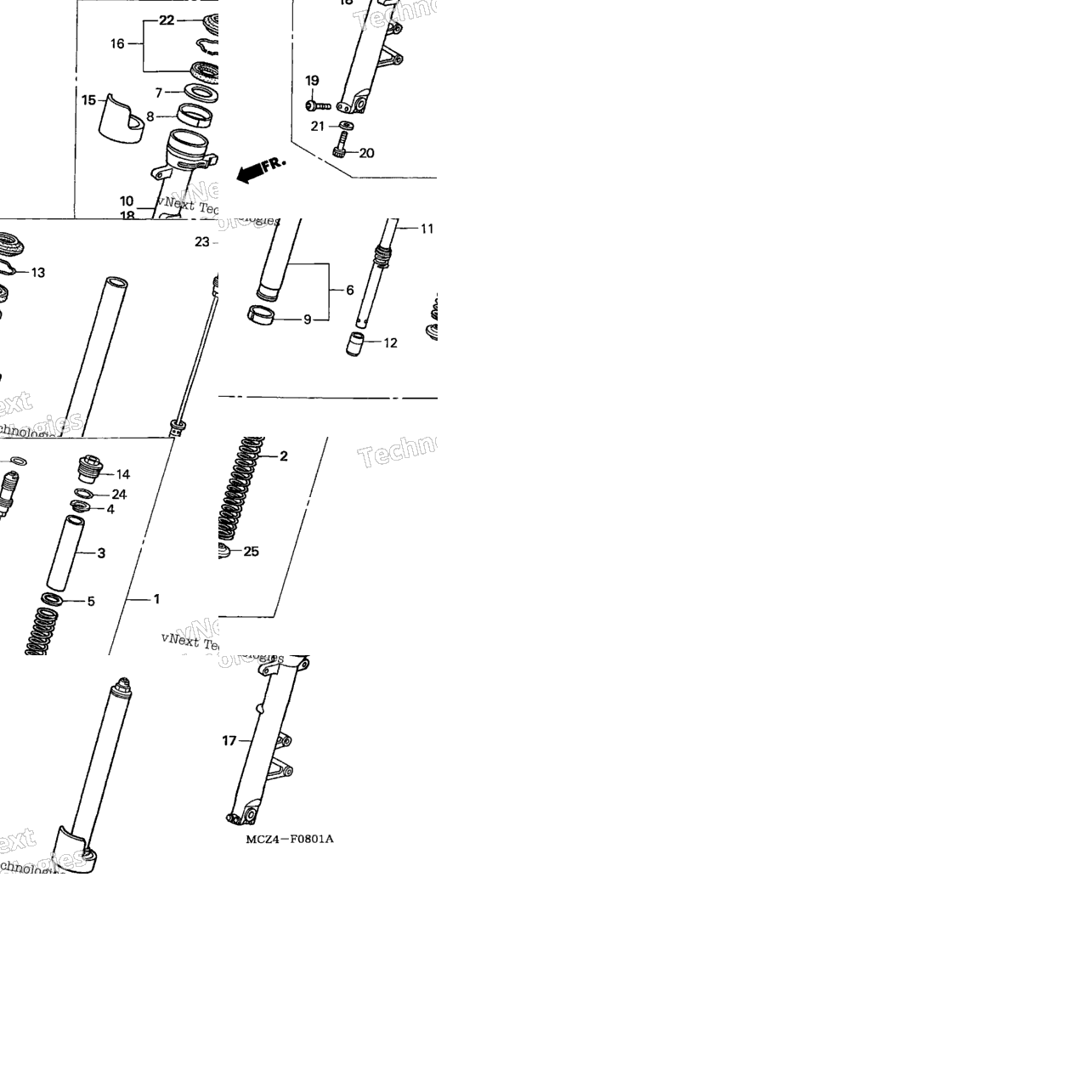 Front Fork ('04-)