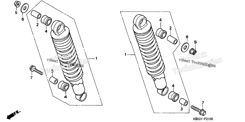 Rear Shock Absorber