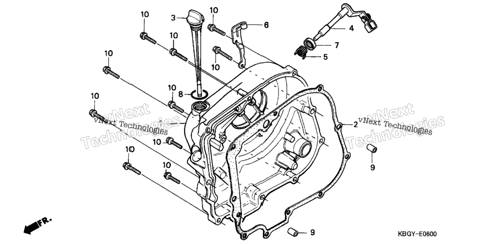 Right Crankcase Cover