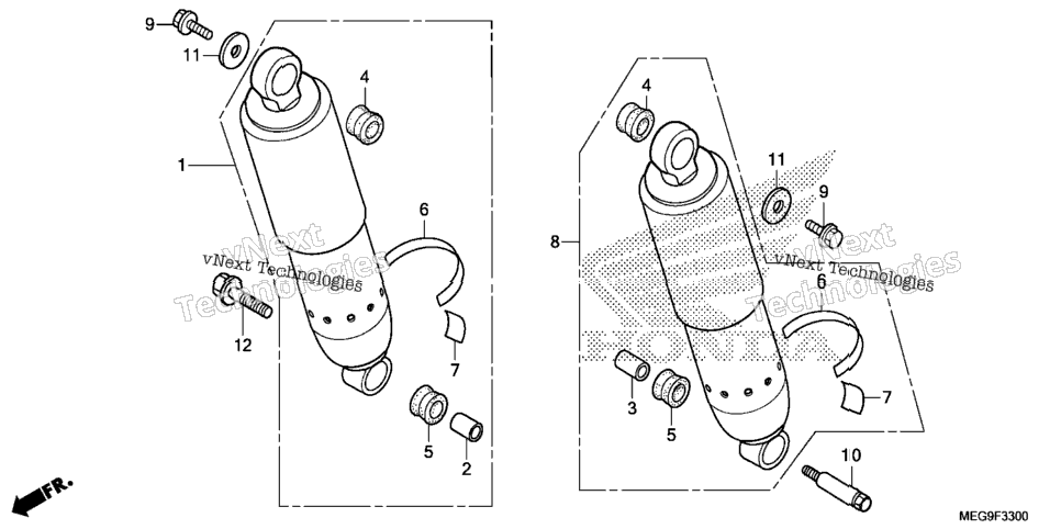 Rear Shock Absorber (1)