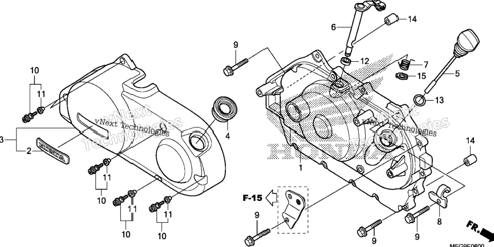 Right Crankcase Cover