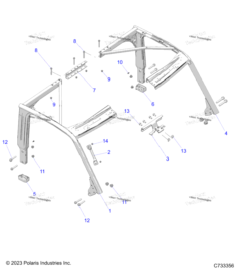 Chassis, Cab Frame
