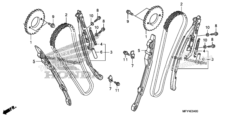 Cam Chain@Tensioner