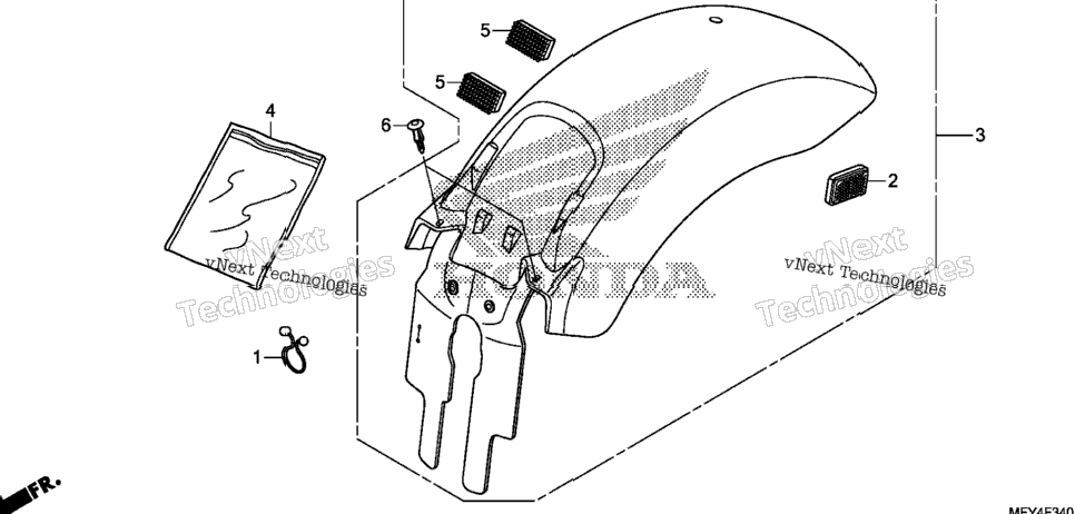 Rear Fender (2)