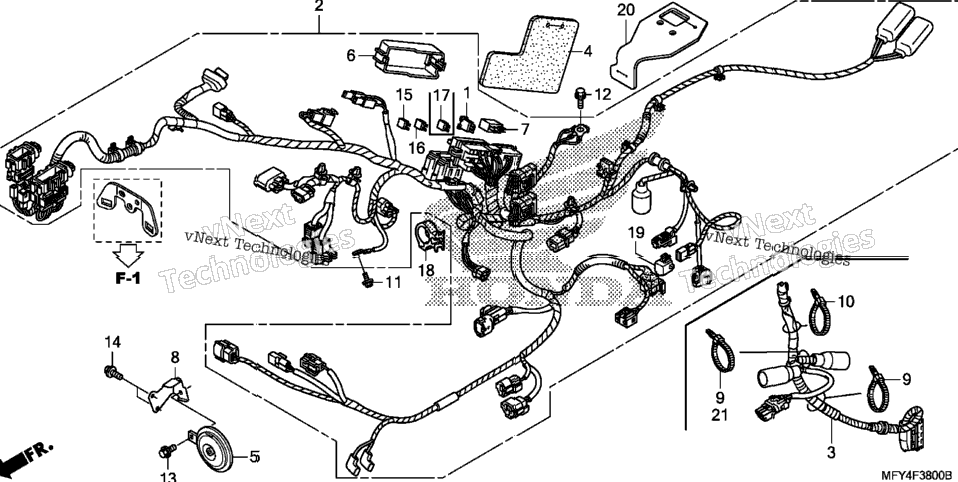 Wire Harness@Horn