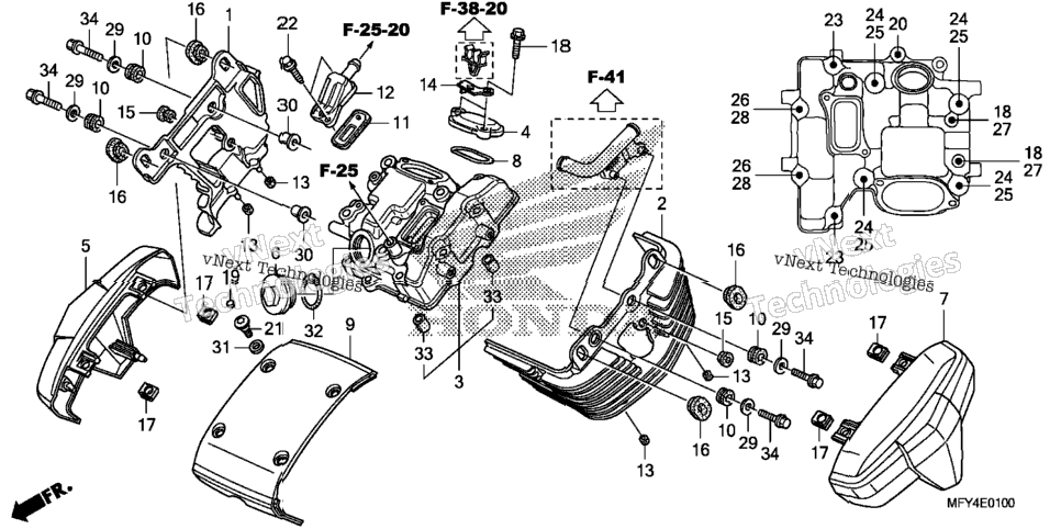 Front Cylinder Head Cover