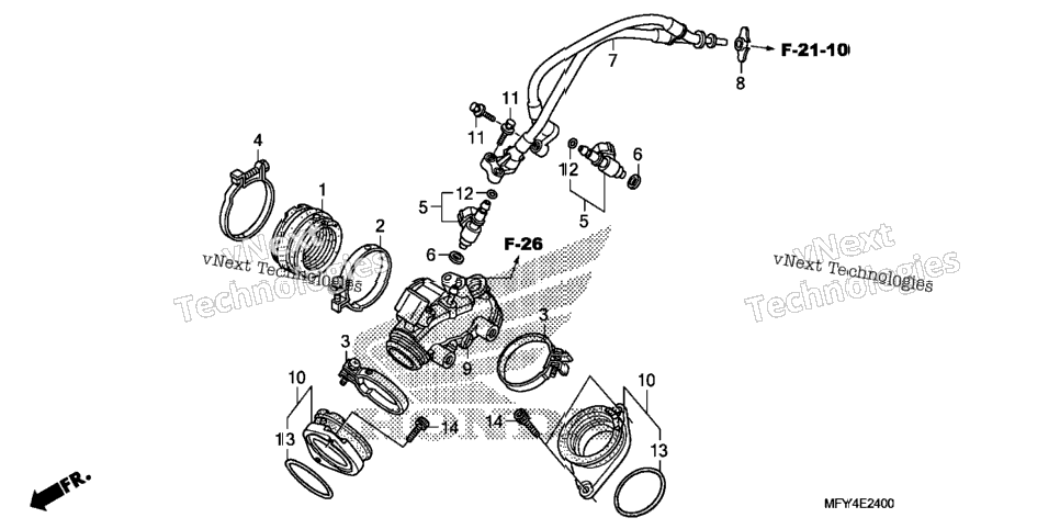 Intake Manifold@Injector