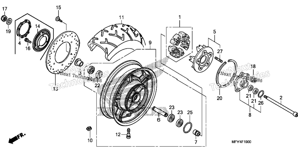 Rear Wheel