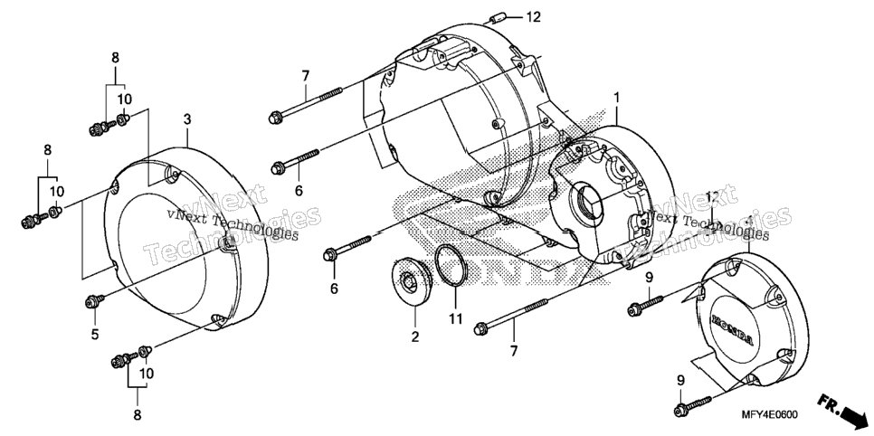 Right Crankcase Cover